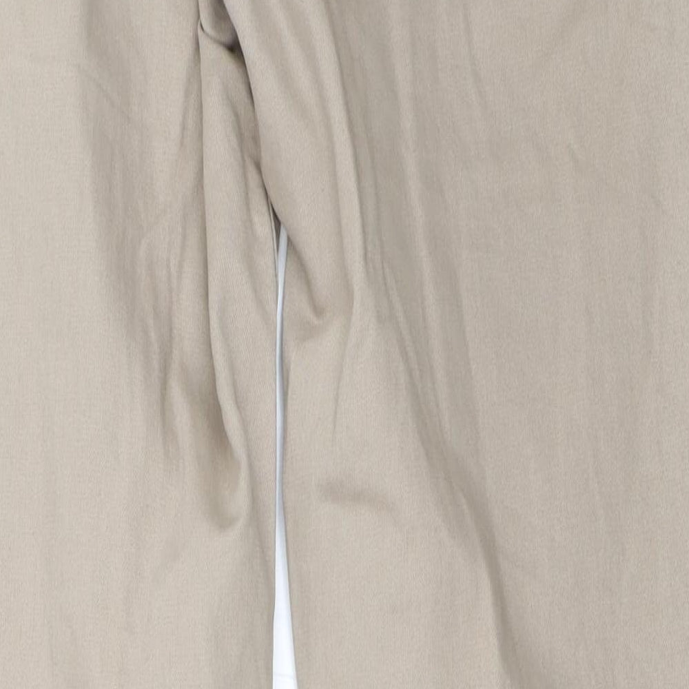 NEXT Mens Beige   Chino Trousers Size 32 in L33 in