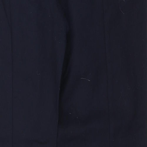 Oasis Womens Blue   Capri Trousers Size 12 L27 in