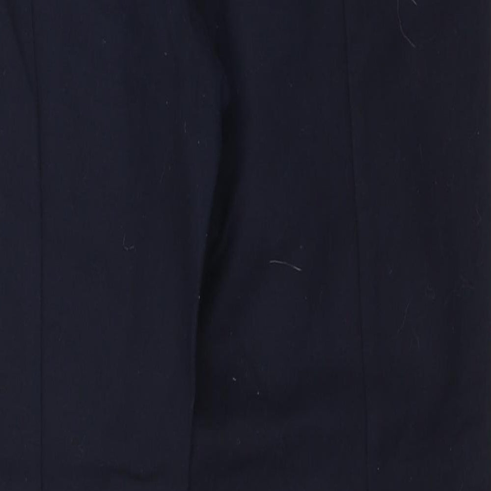 Oasis Womens Blue   Capri Trousers Size 12 L27 in