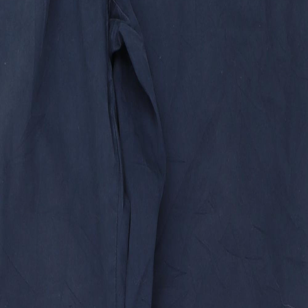 s.Oliver Womens Blue   Chino Trousers Size 14 L33.5 in