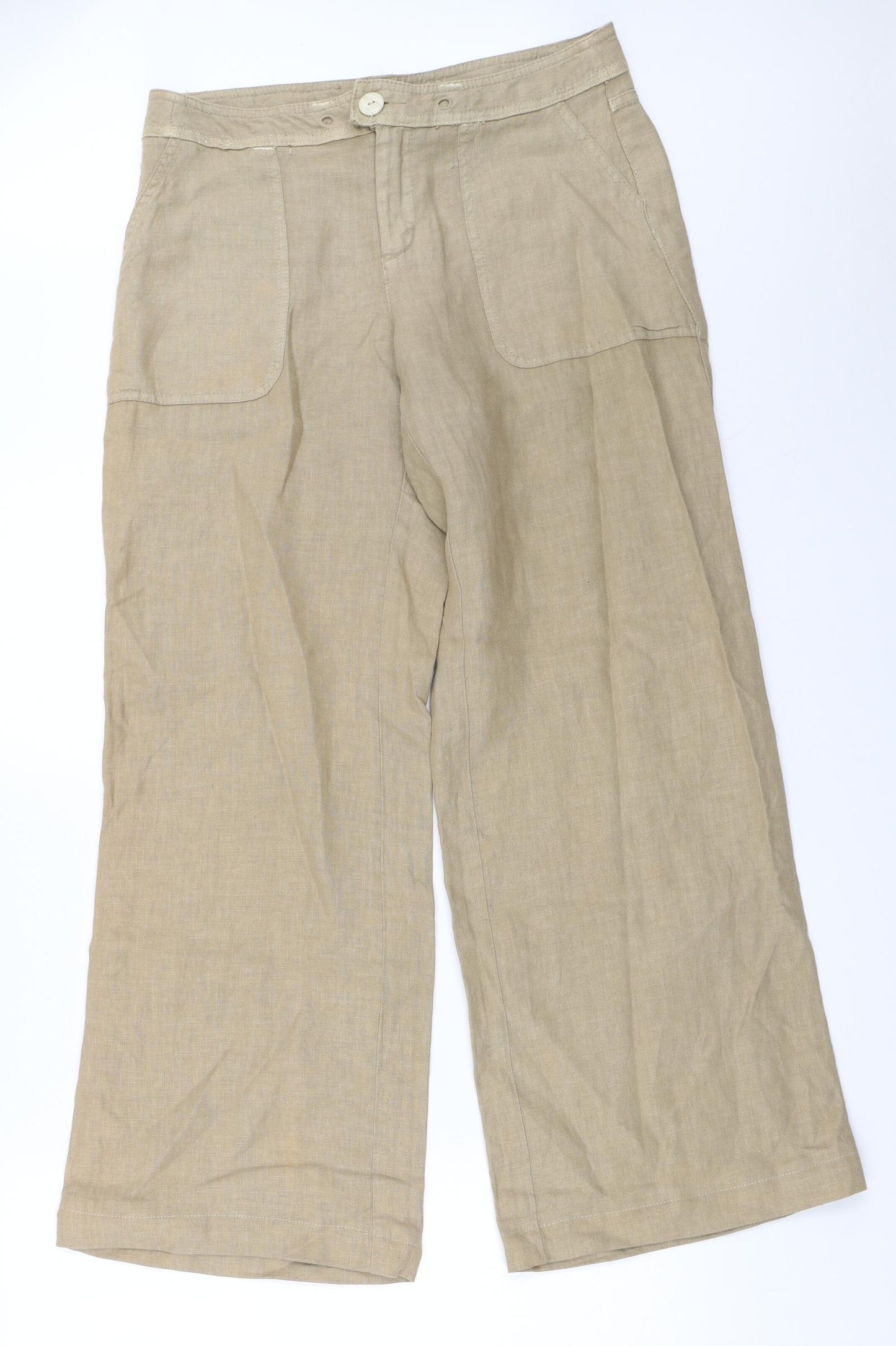 Esprit Womens Beige   Trousers  Size 12 L30 in
