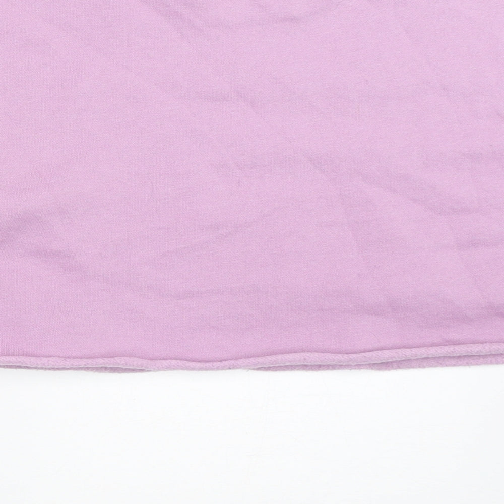 H&M Womens Purple   Pullover Sweatshirt Size L