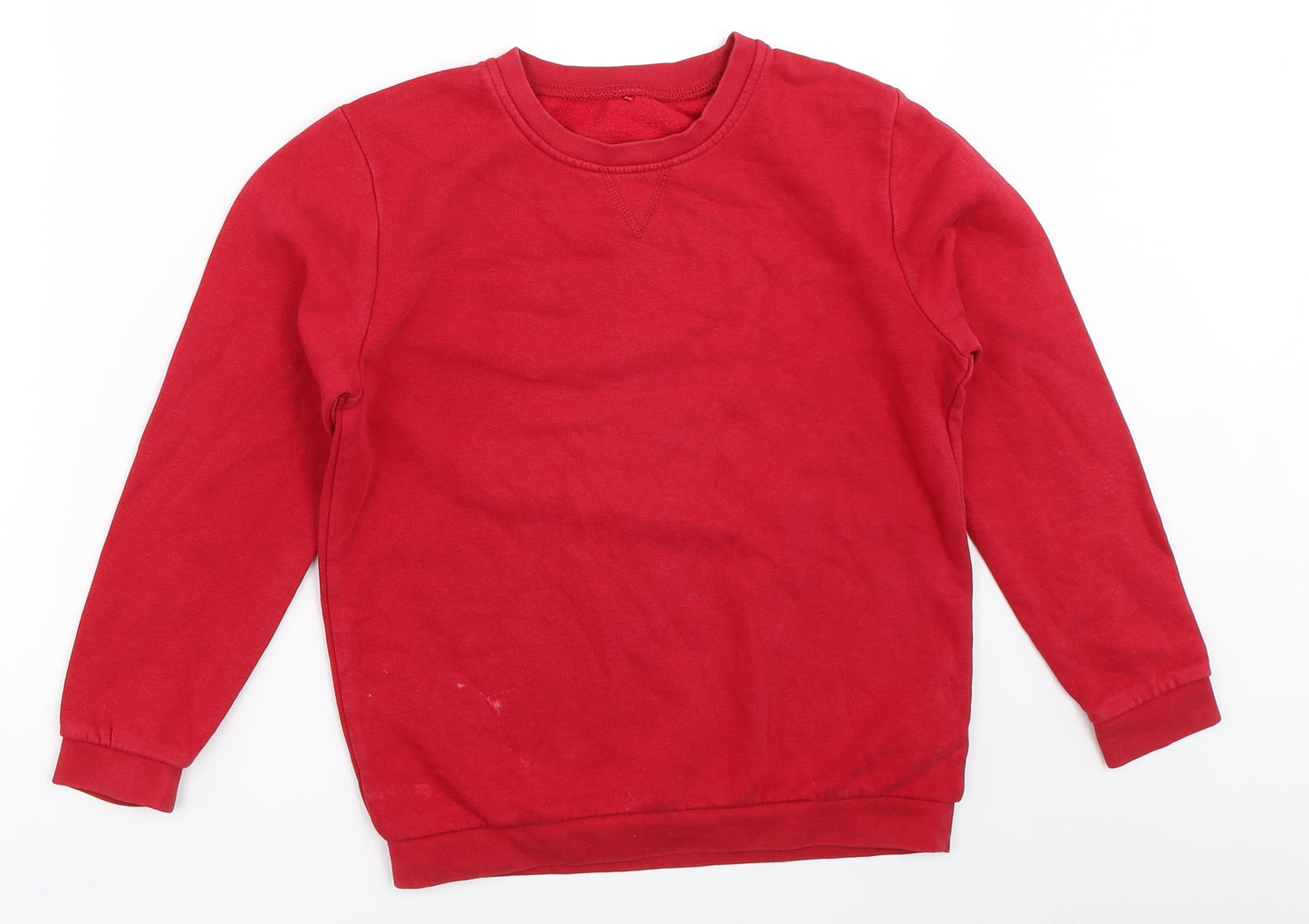 George Boys Red   Pullover Sweatshirt Size 9-10 Years