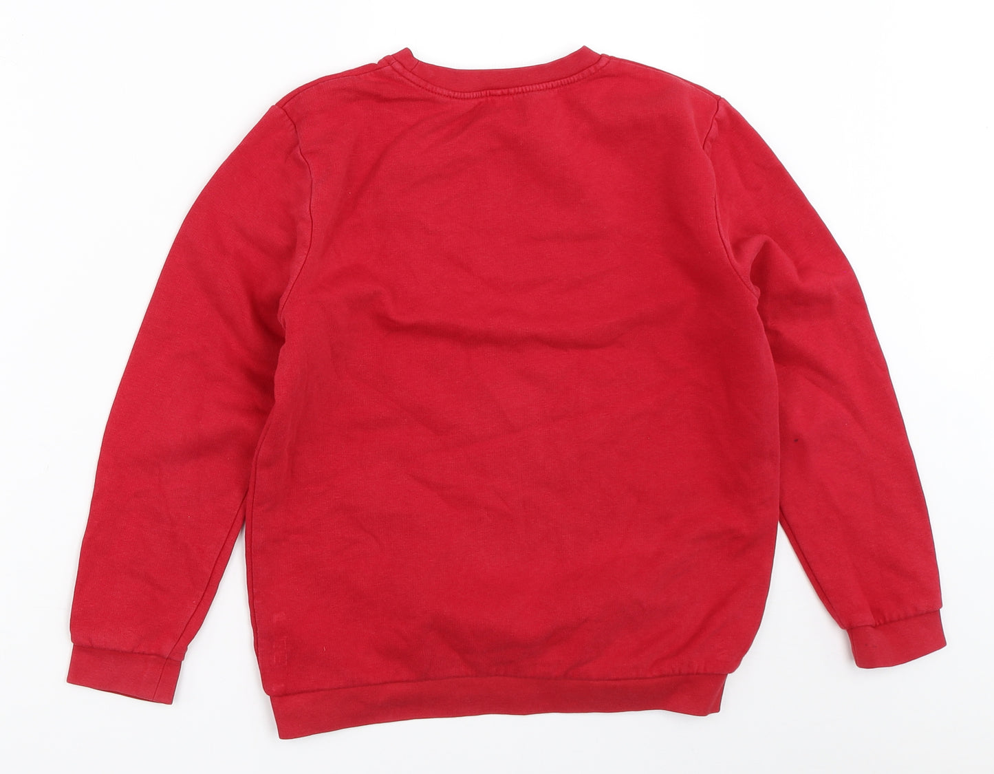 George Boys Red   Pullover Sweatshirt Size 9-10 Years