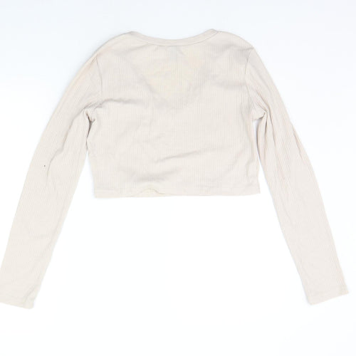 SheIn Womens Beige   Basic T-Shirt Size XL
