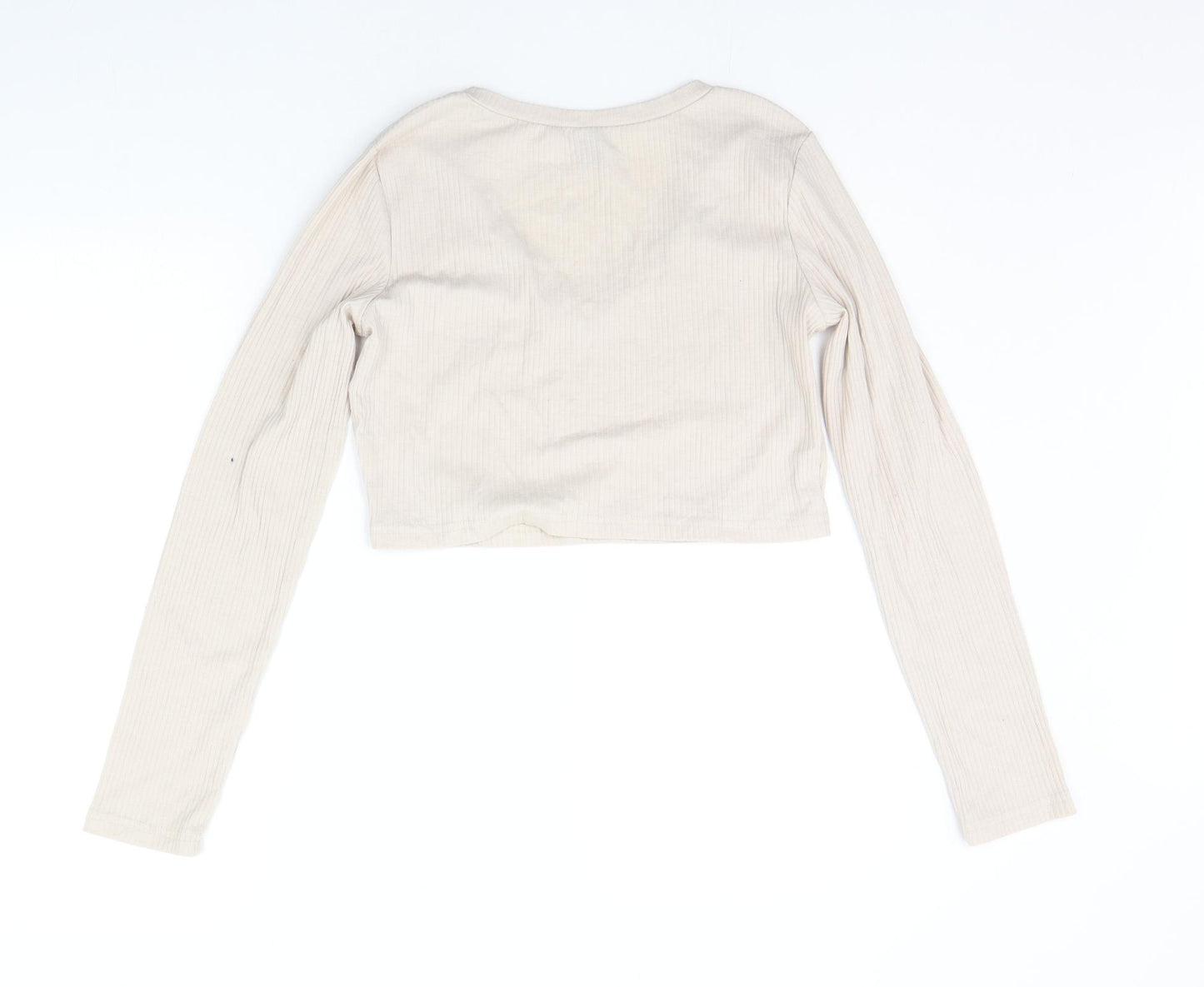 SheIn Womens Beige   Basic T-Shirt Size XL