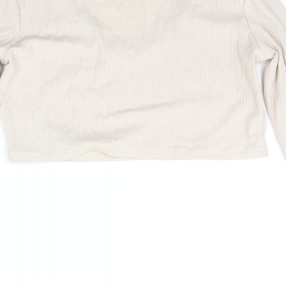 SheIn Womens Beige   Basic T-Shirt Size XL