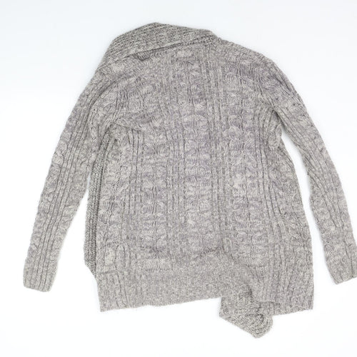 New Look Womens Grey   Cardigan Jumper Size 6