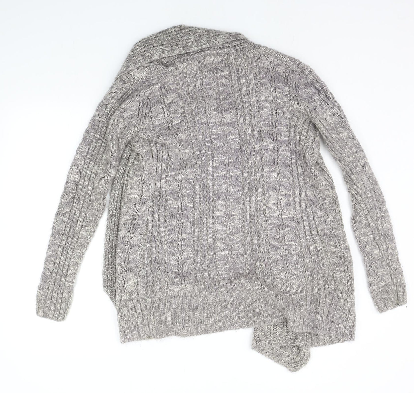 New Look Womens Grey   Cardigan Jumper Size 6