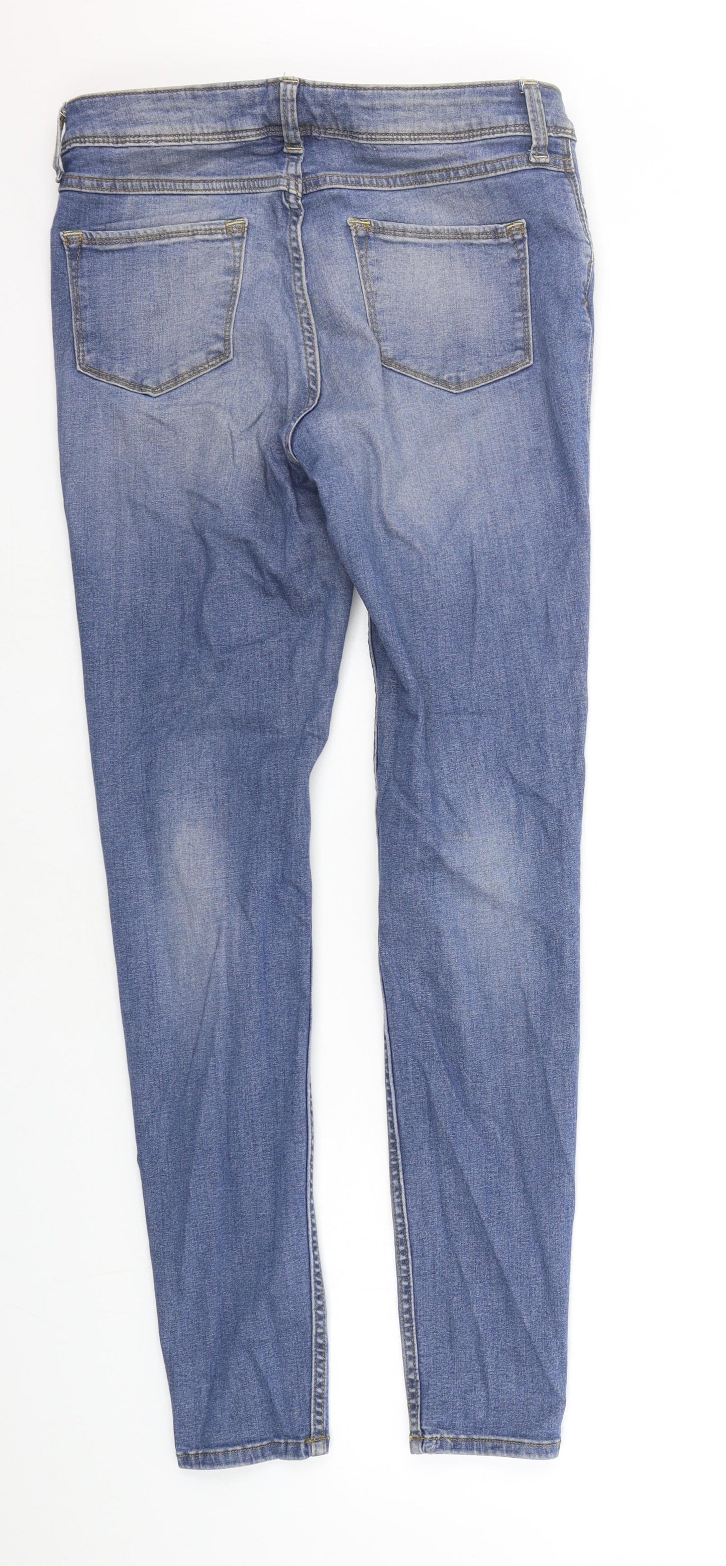 TU Womens Blue   Straight Jeans Size 10 L28 in
