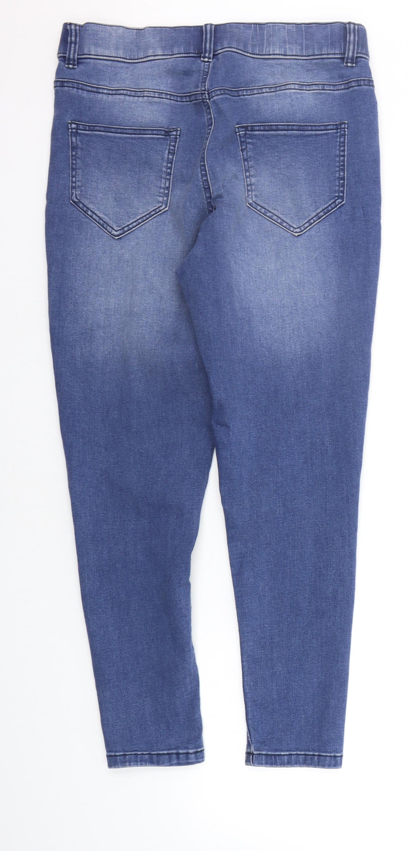 Simply Be Womens Blue   Straight Jeans Size 14 L25 in