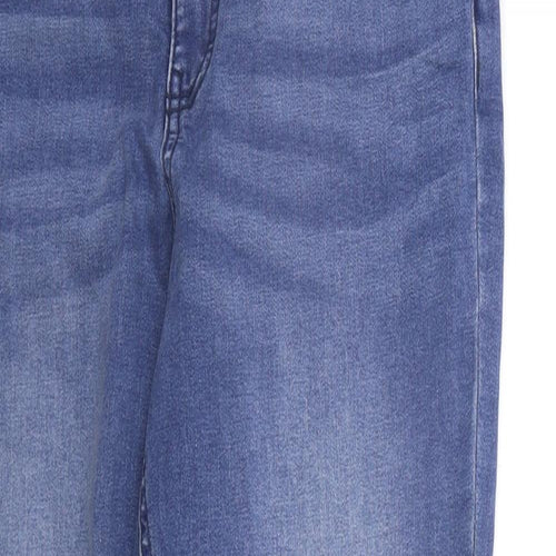 Simply Be Womens Blue   Straight Jeans Size 14 L25 in