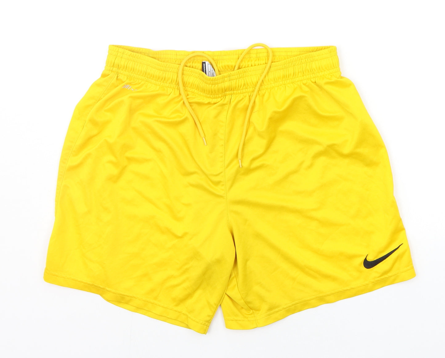 Nike Mens Yellow   Sweat Shorts Size M
