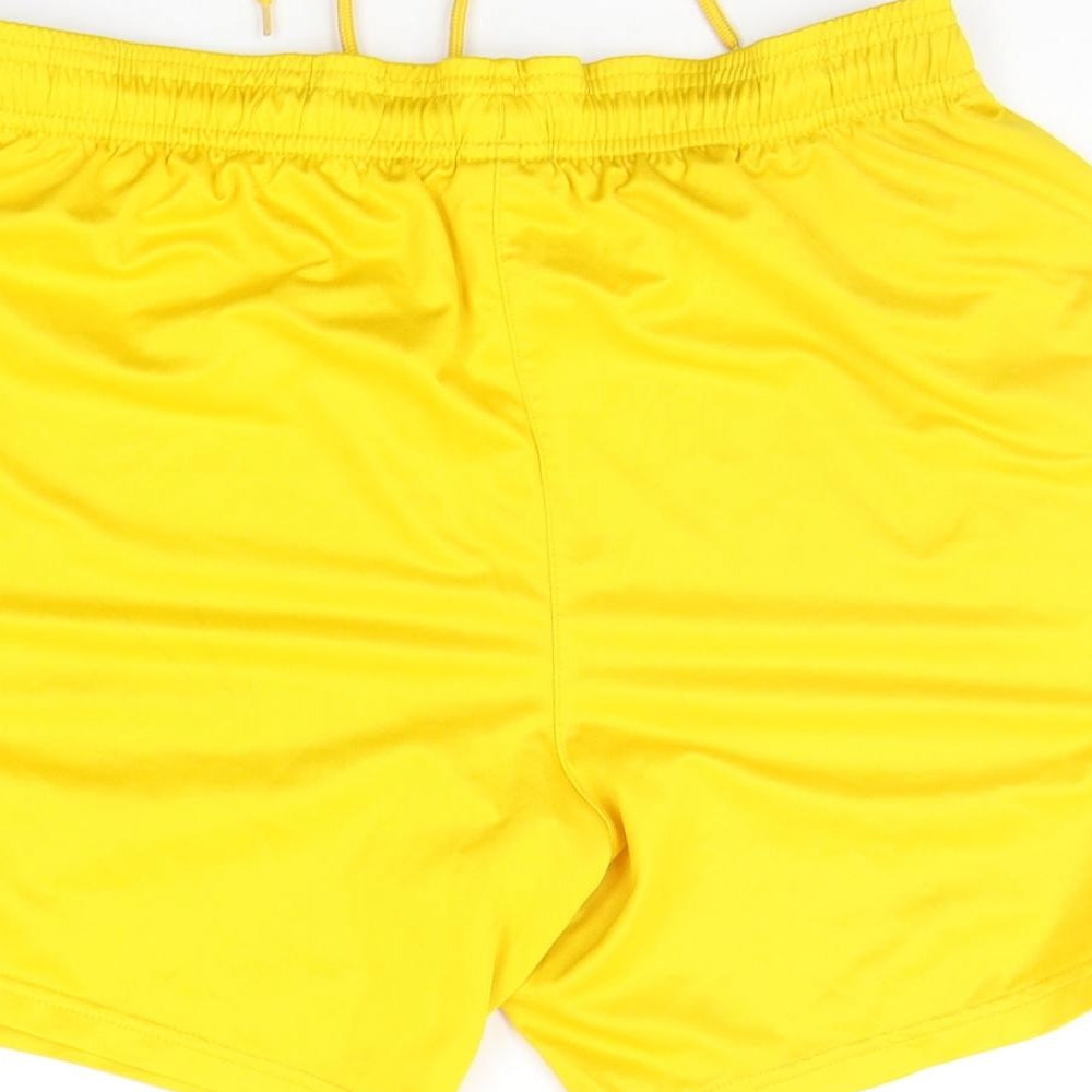 Nike Mens Yellow   Sweat Shorts Size M