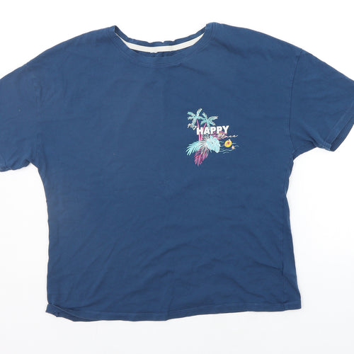 Marks and Spencer Womens Blue   Basic T-Shirt Size 12
