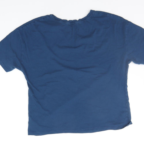 Marks and Spencer Womens Blue   Basic T-Shirt Size 12