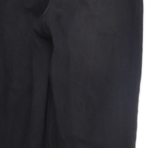 D. Jeans Womens Black   Straight Jeans Size 8 L25 in