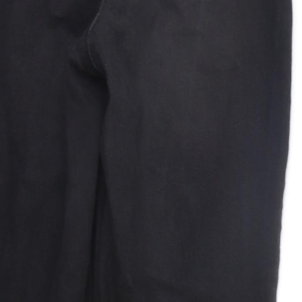 D. Jeans Womens Black   Straight Jeans Size 8 L25 in