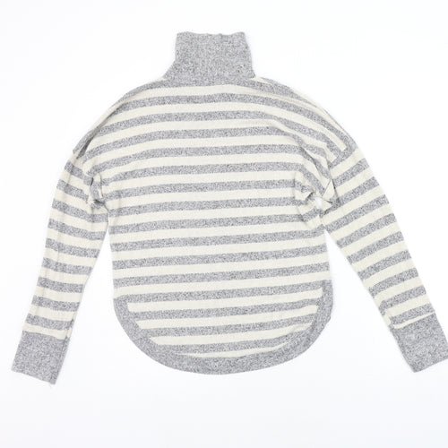JETON Womens Beige Striped  Pullover Jumper Size S