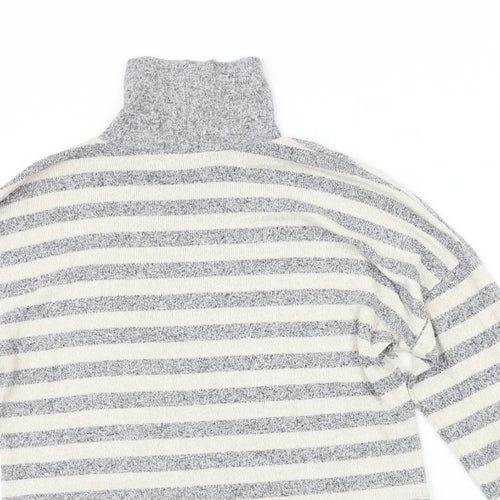 JETON Womens Beige Striped  Pullover Jumper Size S
