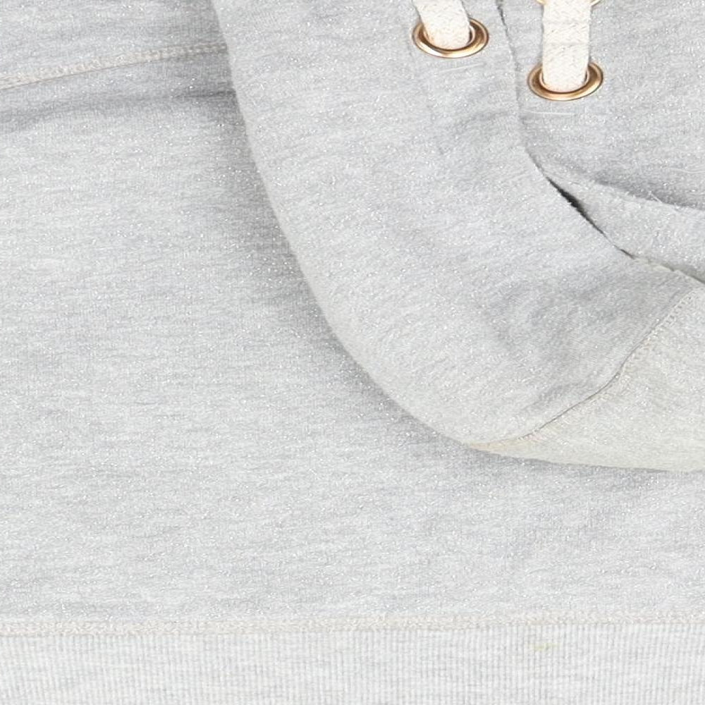 Marks and Spencer Girls Grey   Full Zip Hoodie Size 8-9 Years