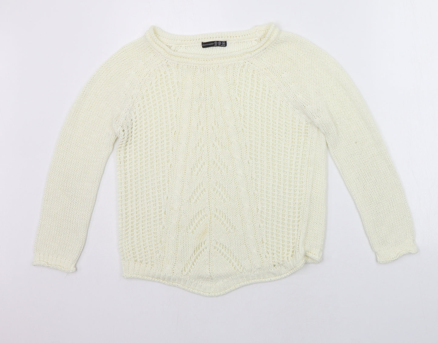 Atmosphere Womens White   Pullover Jumper Size 10
