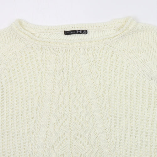 Atmosphere Womens White   Pullover Jumper Size 10