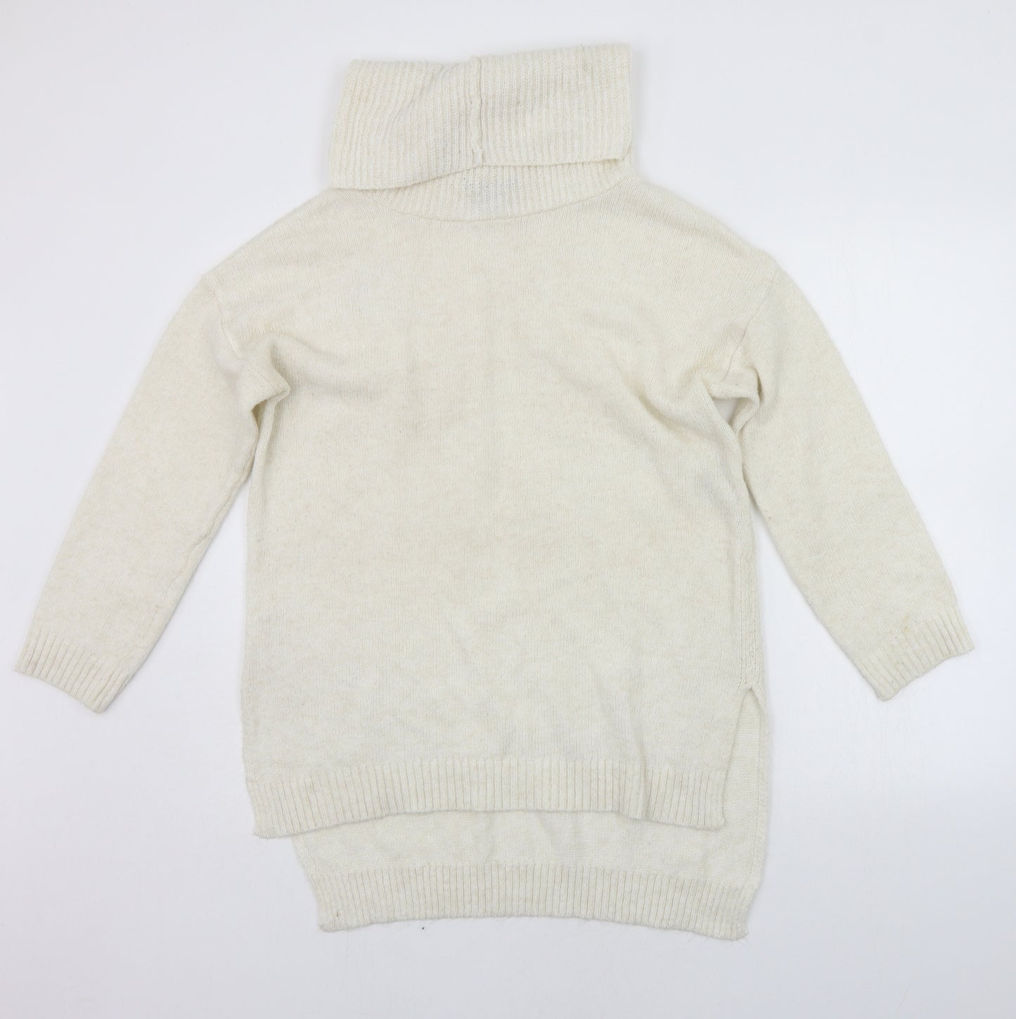 Primark Womens White   Jumper Dress  Size 2XS