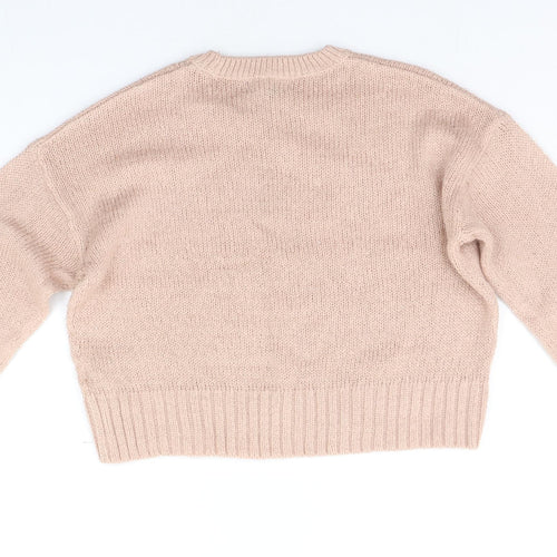 New Look Womens Beige   Pullover Jumper Size S