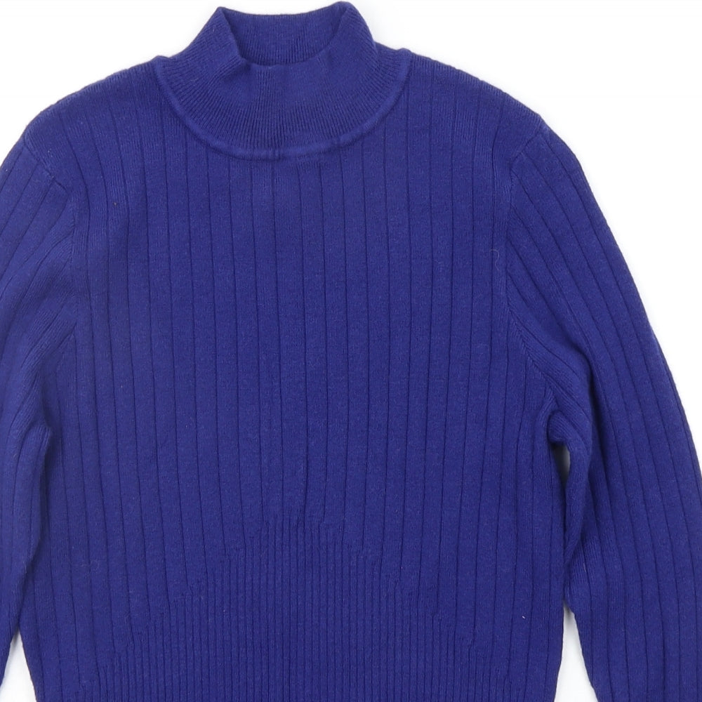 Marks and Spencer Womens Blue   Pullover Jumper Size 14