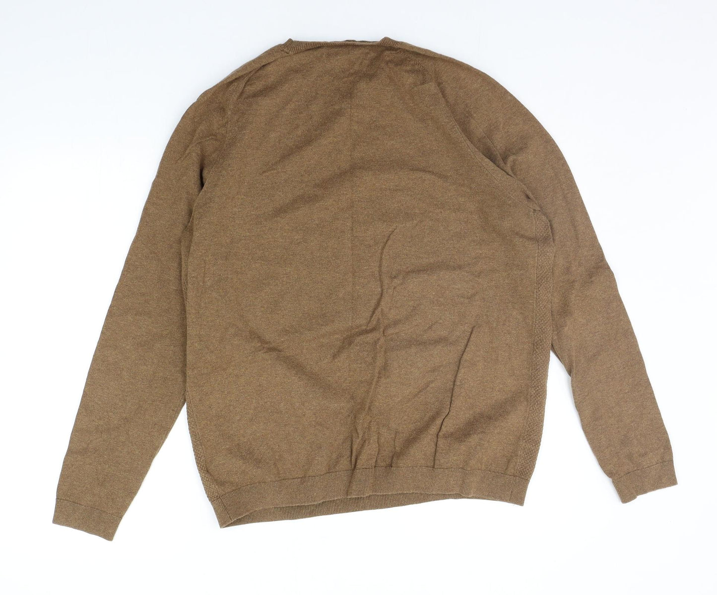 NEXT Mens Brown   Pullover Jumper Size L