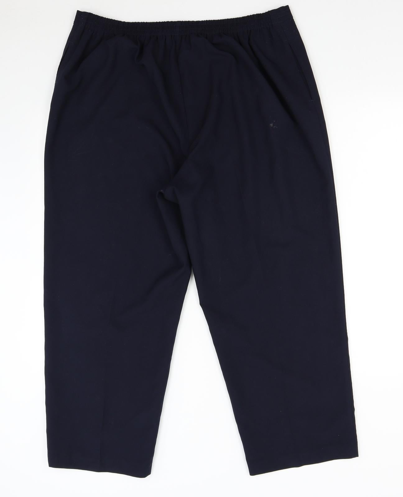 Bonmarché Womens Blue   Trousers  Size 20 L25 in