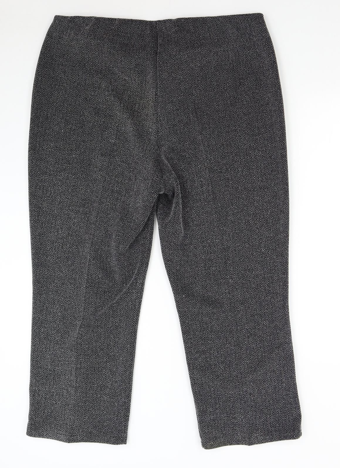 Preworn Womens Grey   Trousers  Size 20 L25 in