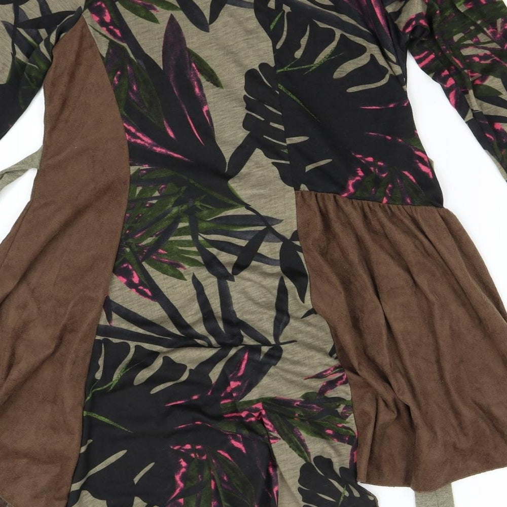 Stella Morgan Womens Multicoloured Floral  Fit & Flare  Size L
