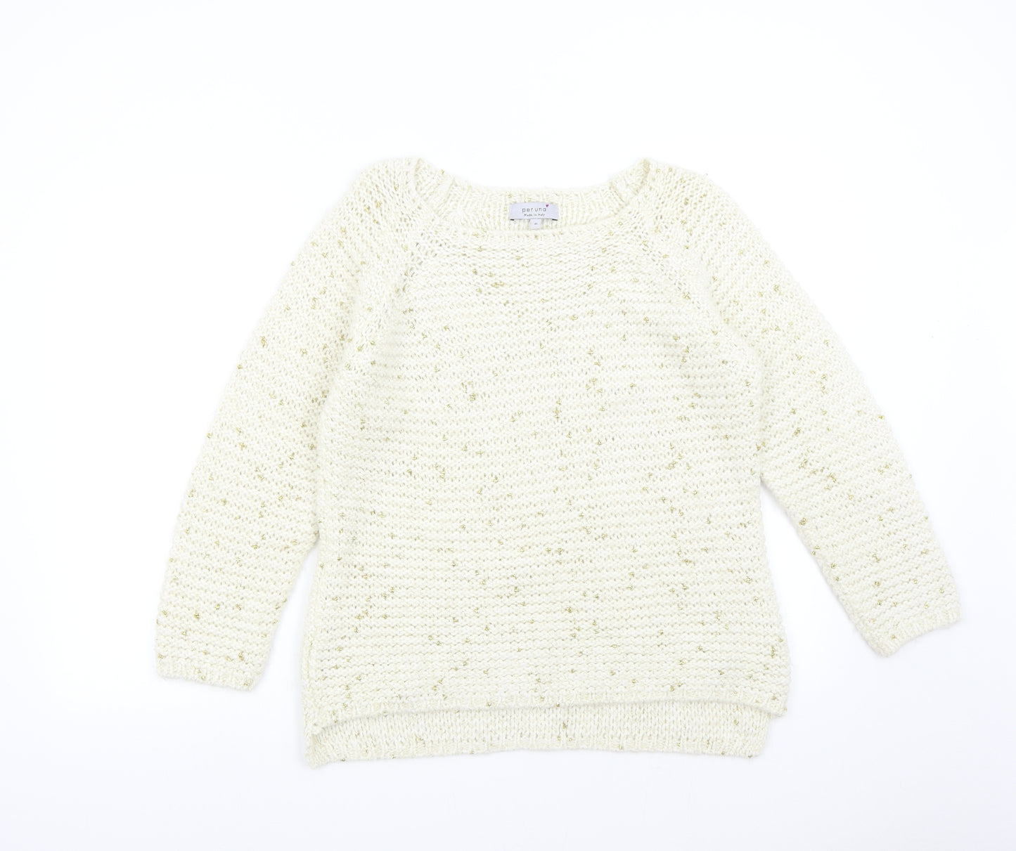 M&S Womens Beige   Pullover Jumper Size 16