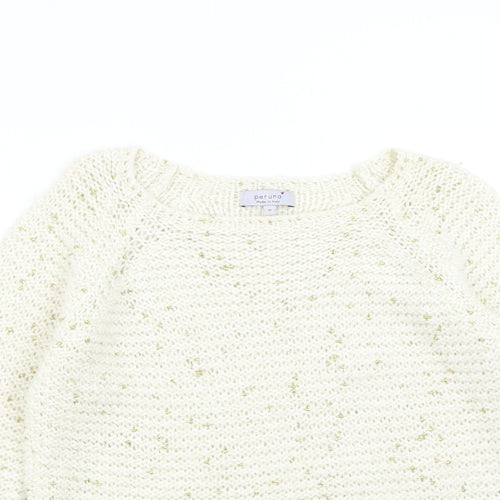 M&S Womens Beige   Pullover Jumper Size 16