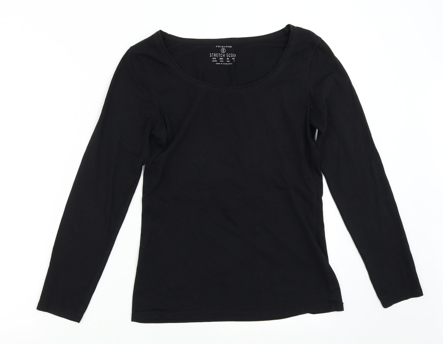 Primark Womens Black   Basic T-Shirt Size 10