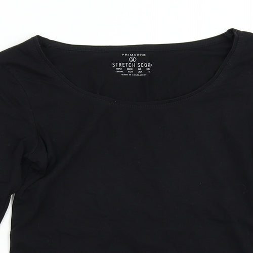 Primark Womens Black   Basic T-Shirt Size 10