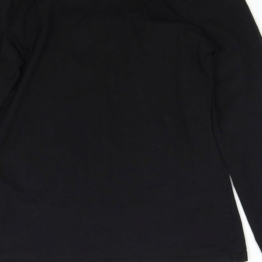 Primark Womens Black   Basic T-Shirt Size 10