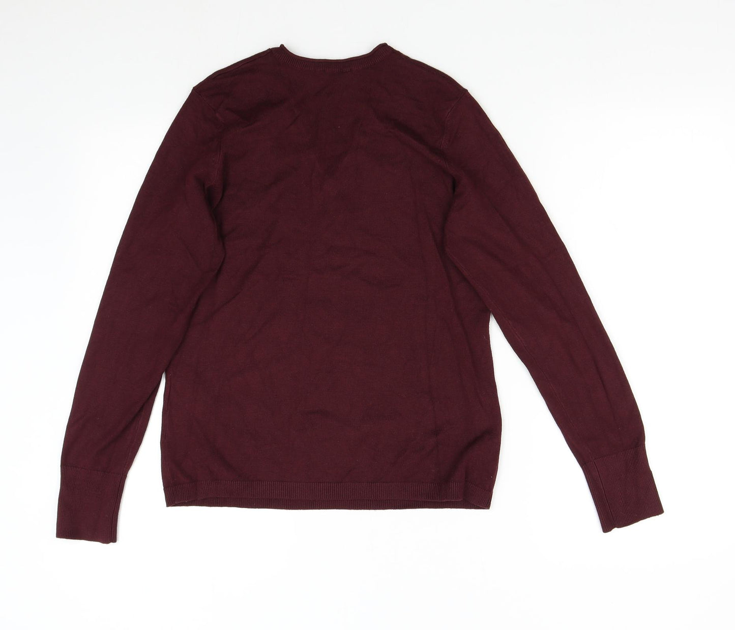 Charles Vogele Womens Red  Knit Pullover Jumper Size S
