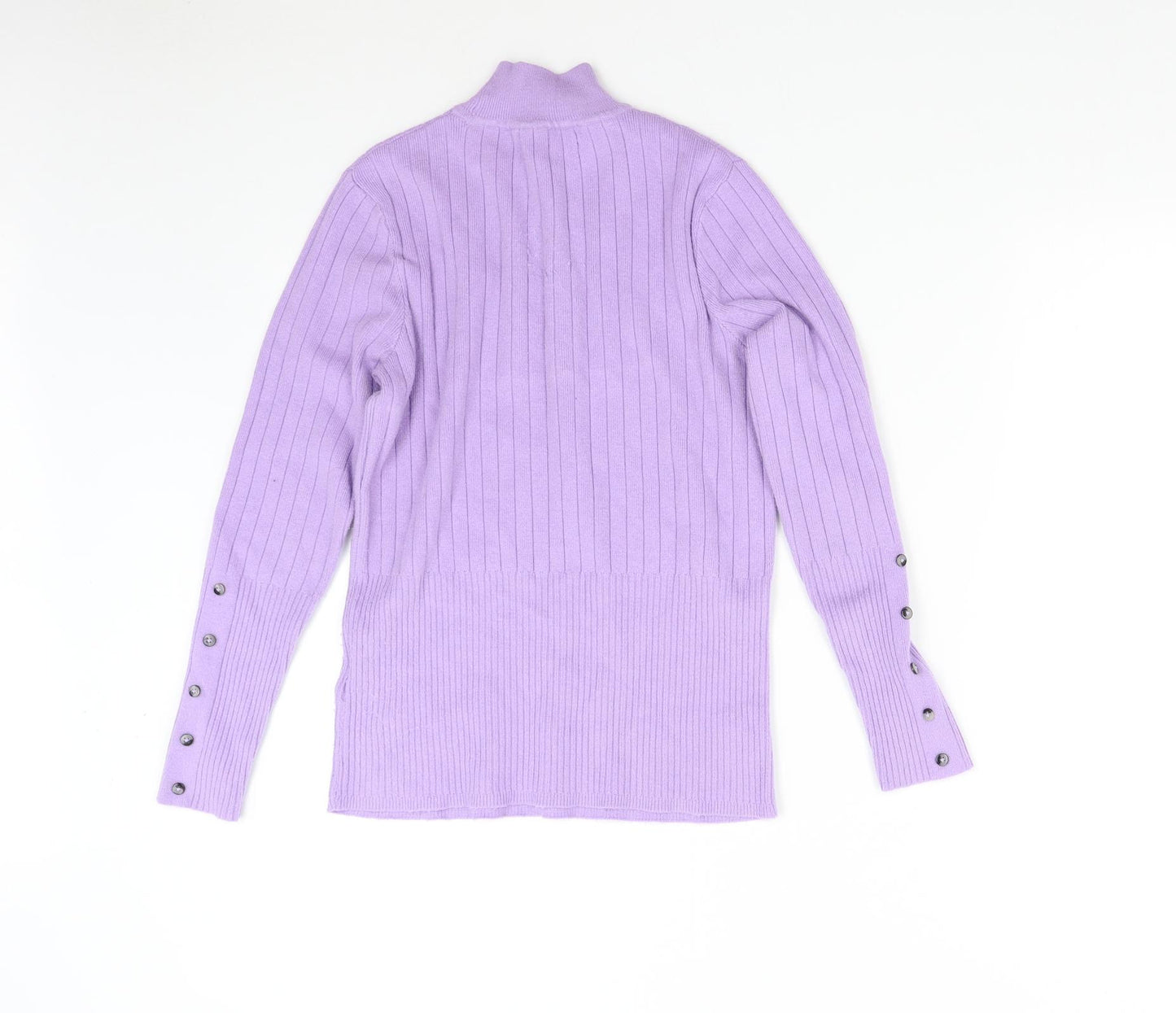 M&S Womens Purple  Knit Pullover Jumper Size 12