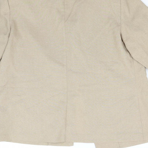 Charmance Womens Brown   Jacket Blazer Size 12