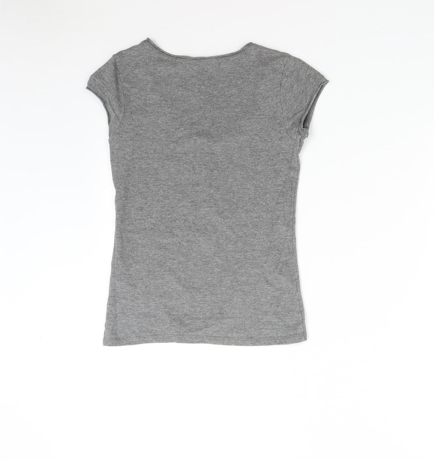 Zara Womens Grey   Basic T-Shirt Size M