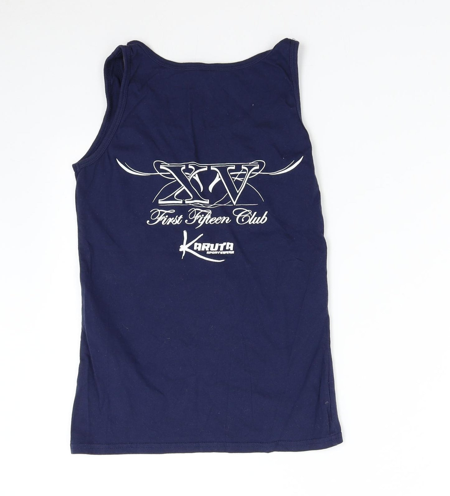 Gildan Womens Blue   Basic Tank Size S  - Tough Duckes