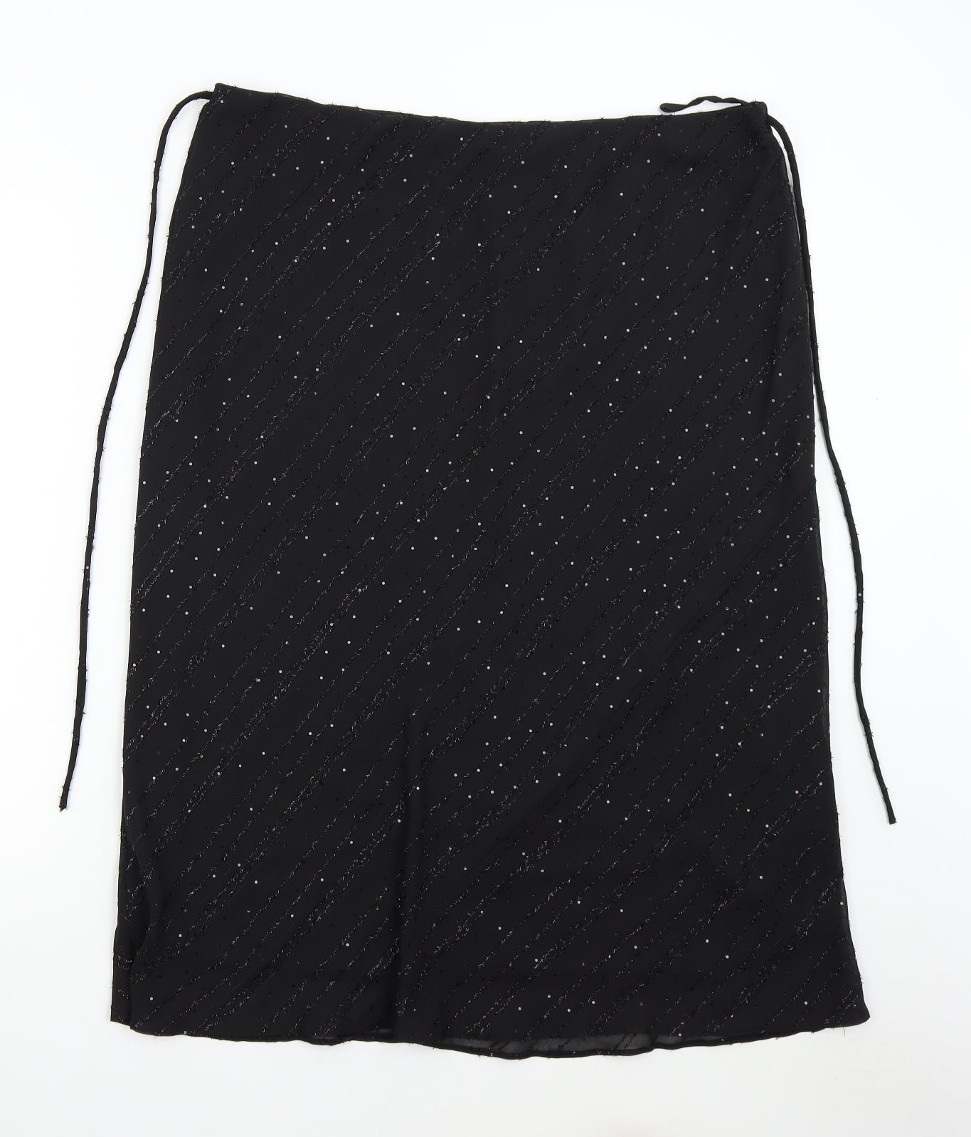 Bonm Womens Black   Straight & Pencil Skirt Size 18