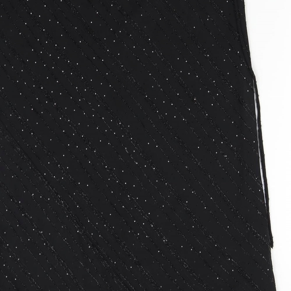 Bonm Womens Black   Straight & Pencil Skirt Size 18