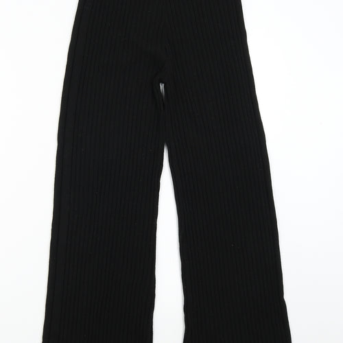 Topshop Womens Black   Trousers  Size S L28 in