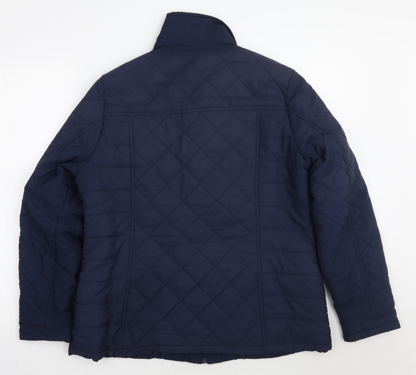 Preworn Womens Blue   Jacket Coat Size 16