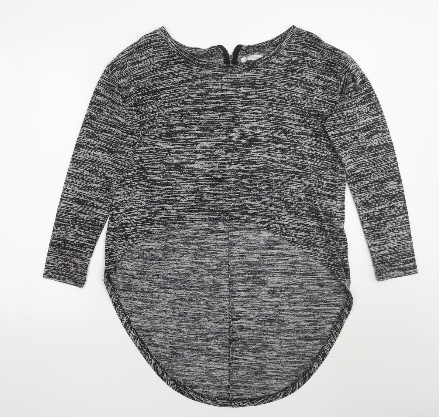 Glamorous Womens Grey   Basic T-Shirt Size 12