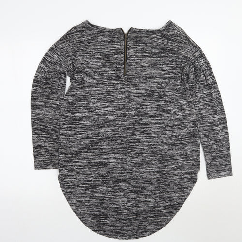 Glamorous Womens Grey   Basic T-Shirt Size 12